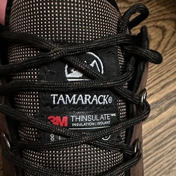 Men's Brown and Black Snow Boots - Picture 2 of 7